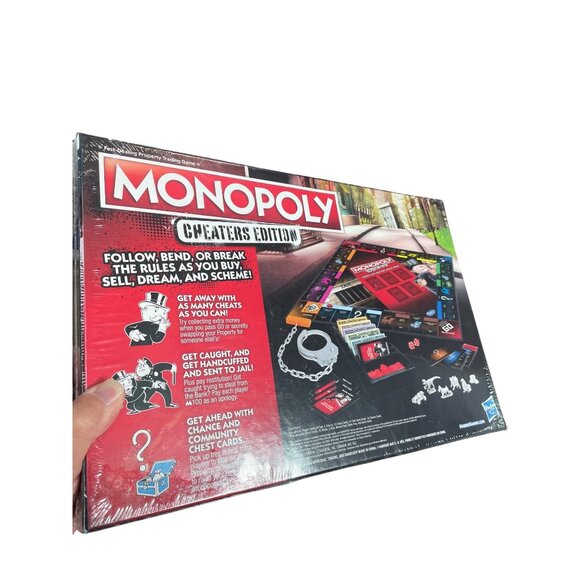 Monopoly Cheaters Edition Board Game new sealed box SKU 9344 - Picture 1 of 7